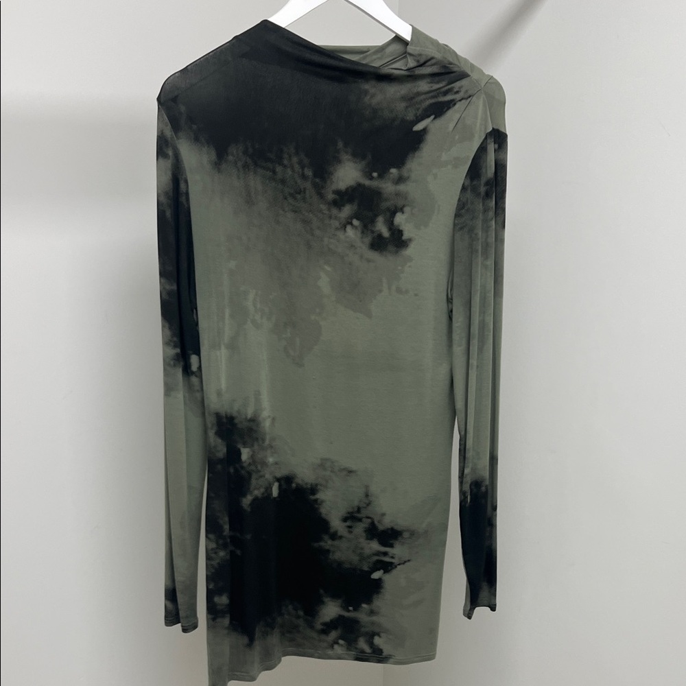 Sarah Pacini Olive Green Top